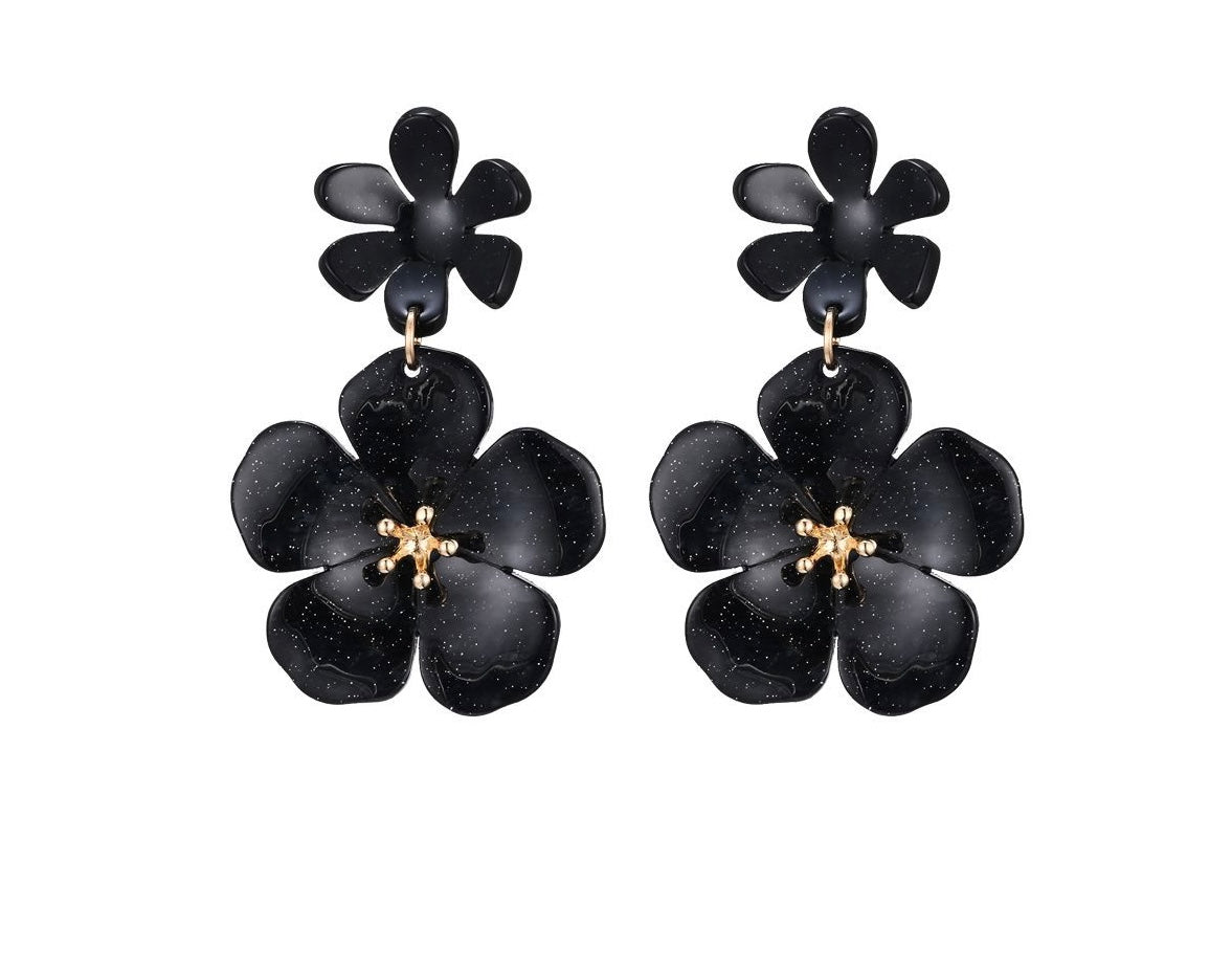Double flower black